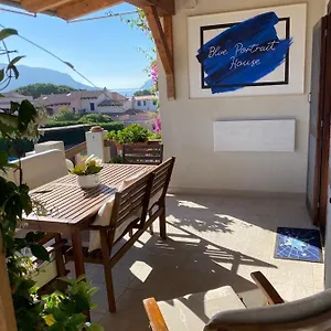 Blue Portrait House Apartment
